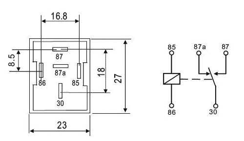 F схема. Реле Falcon LDN-12f. LDN-12f реле. LDN 12f схема. Автомобильное реле LDN-12f.